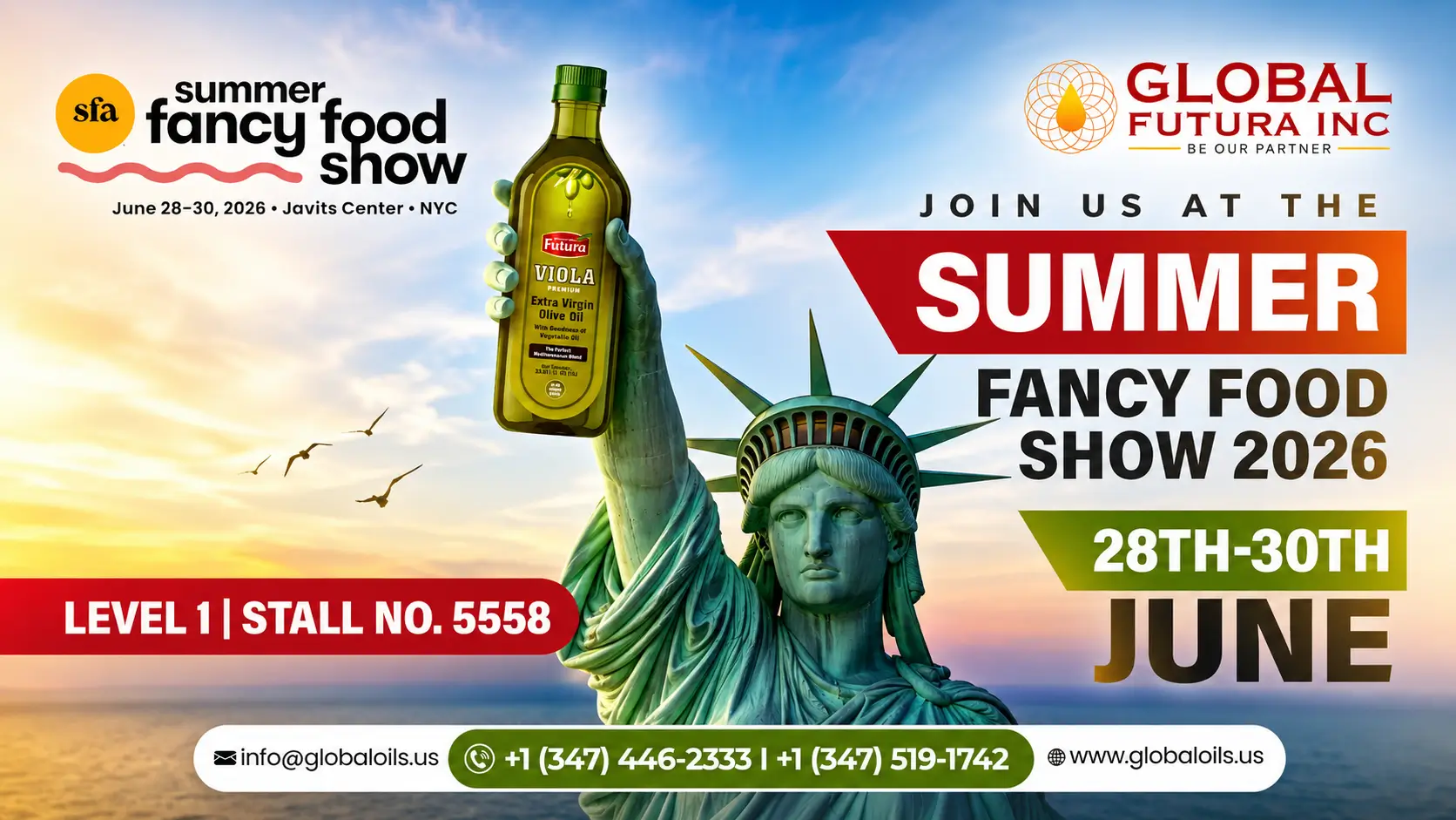 Certified Cooking Oils at Summer Fancy Food Show 2026